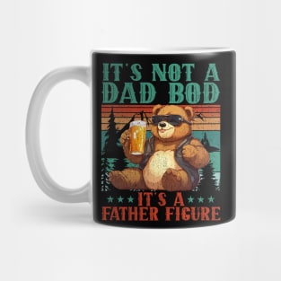 It's Not A Dad Bod It's Father Figure Funny Bear Beer Lovers Mug